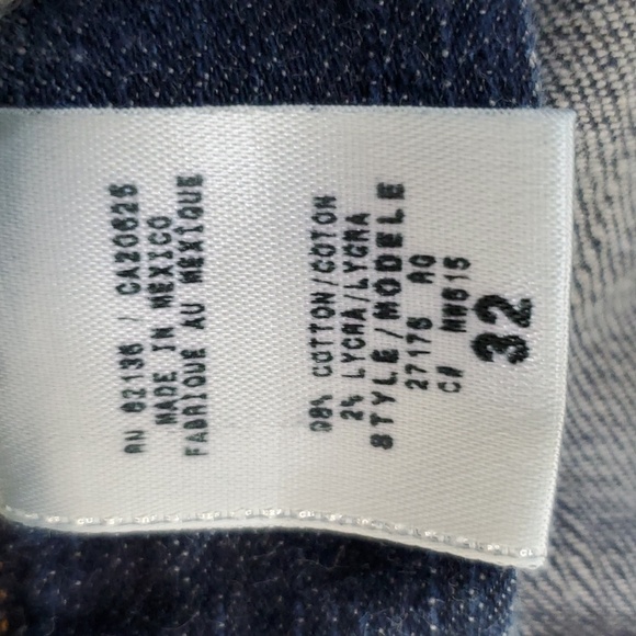 Marciano and Guess Co. jeans women's size 32 bootcut stretch mid rise dark wash - Picture 11 of 12
